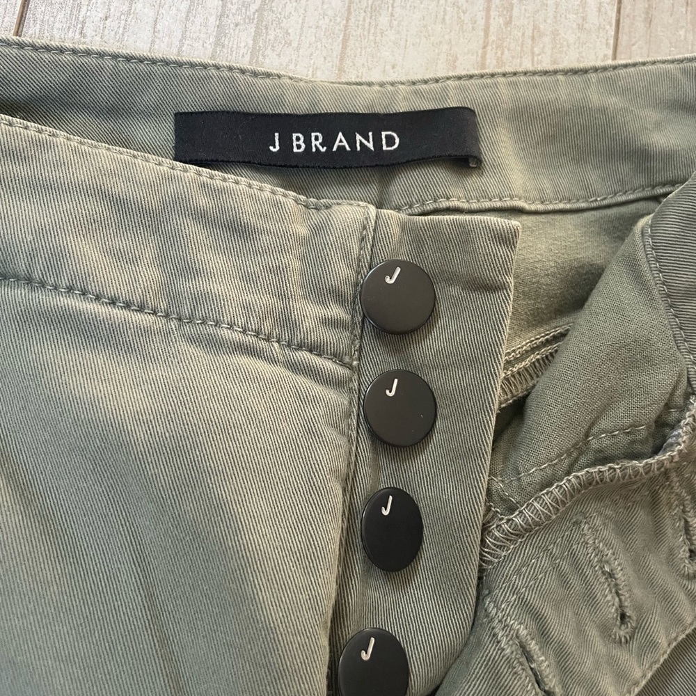 J Brand Green Cargo Pants Slim Fit - Size 26 - Picture 2 of 6